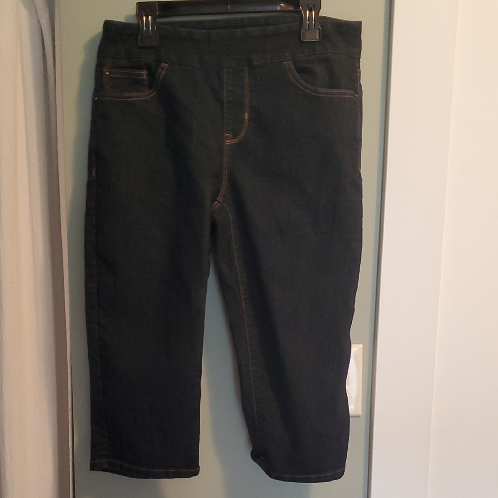 Petite Reitmans Denim Capri Pants